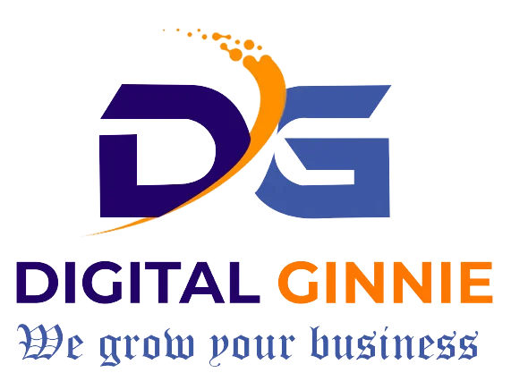 Digital Ginnie Logo - Digital Marketing Agency
